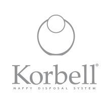 Poubelle à couches grise 16l + une recharge de Korbell sur allobébé