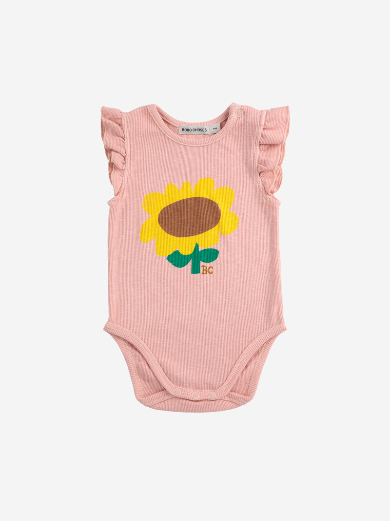 Body sans manche Sunflower Bobo Choses face