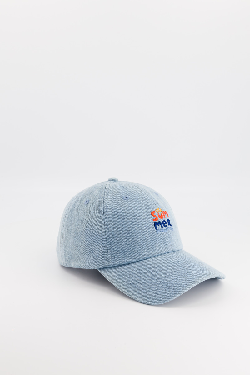 Casquette Denim Summer CHAMAYE cote