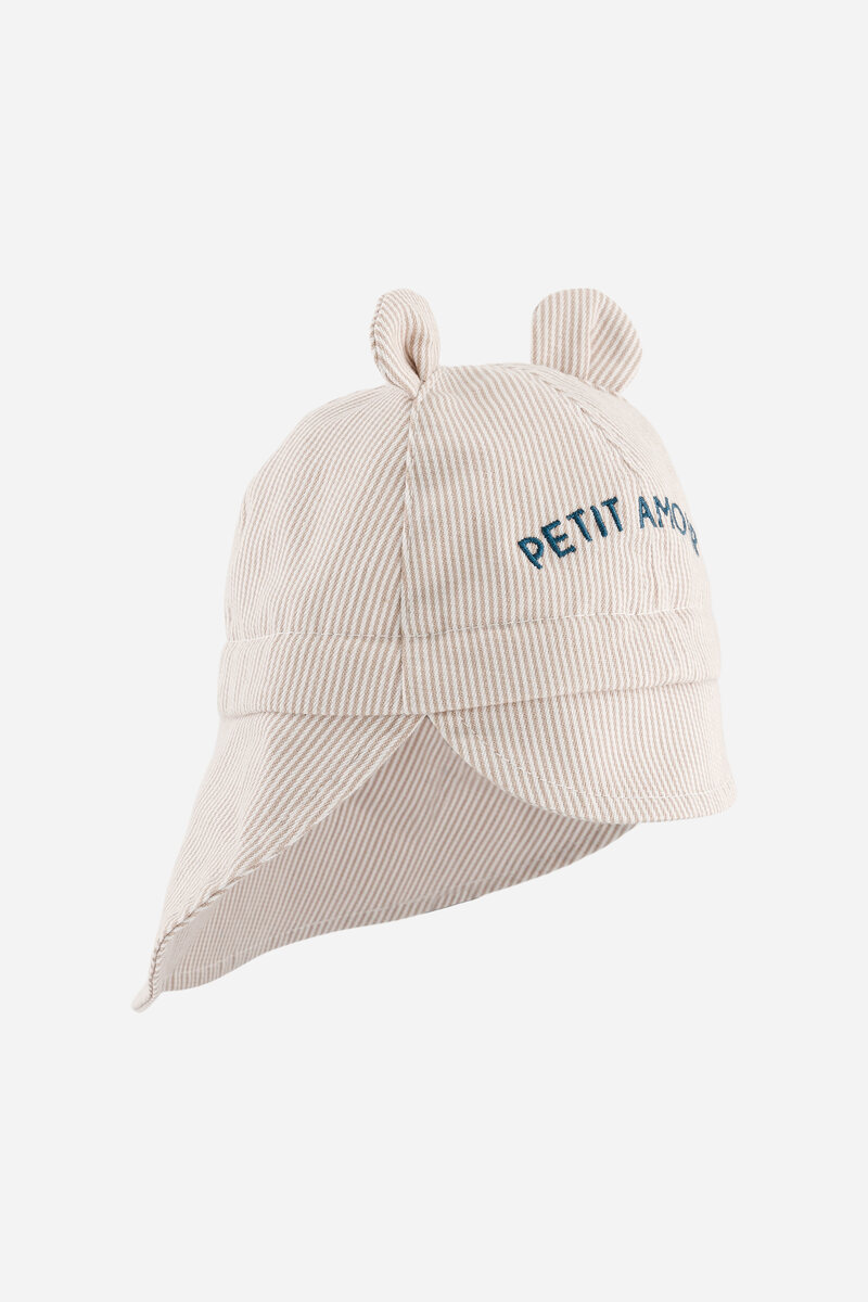 Chapeau bébé Petit Amour Beige Stripes CHAMAYE cote