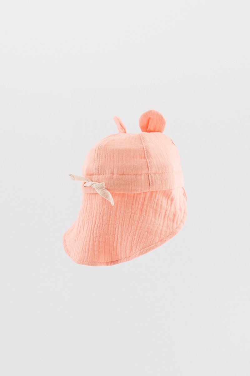 Chapeau bébé Sunshine Coral CHAMAYE dos