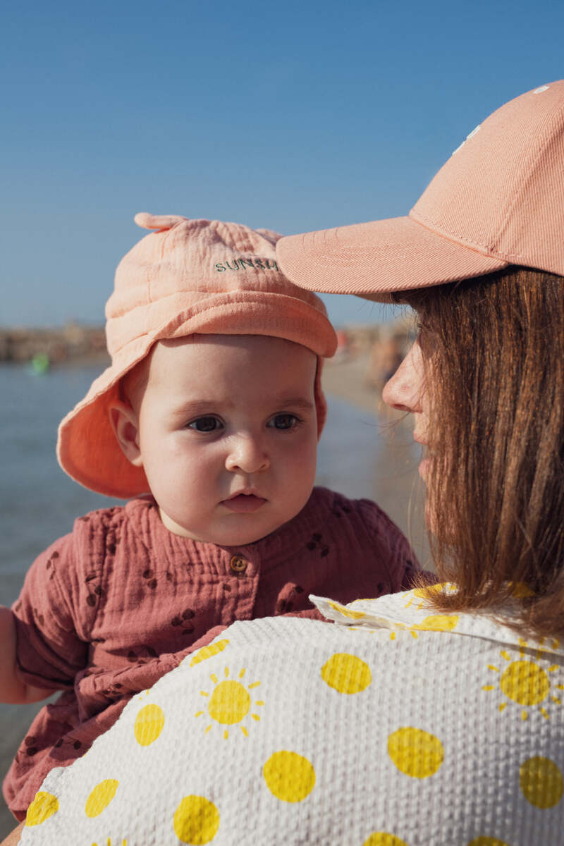 Chapeau bébé Sunshine Coral CHAMAYE lifestyle