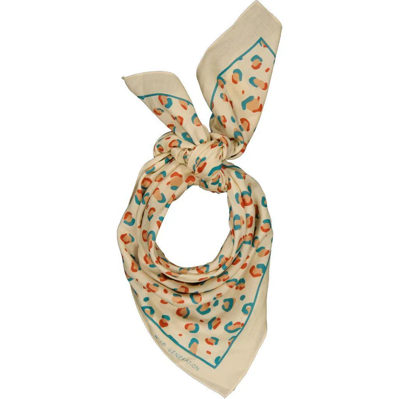 Foulard Graou Ecru CHAMAYE face