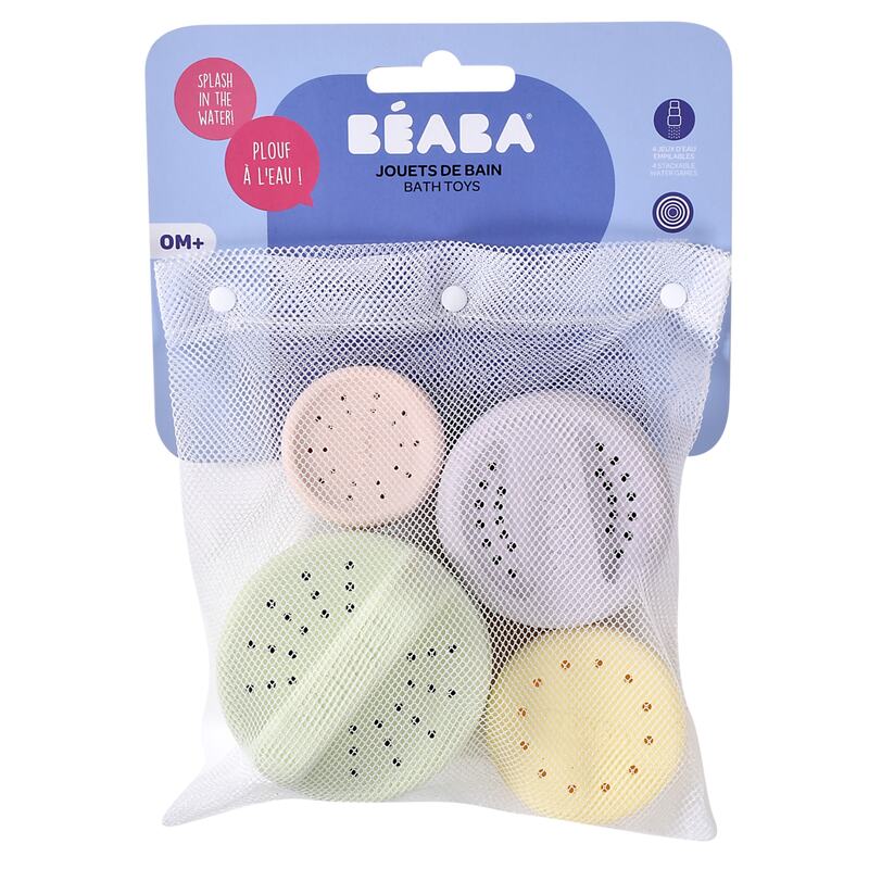 Jouets de bain BEABA packaging