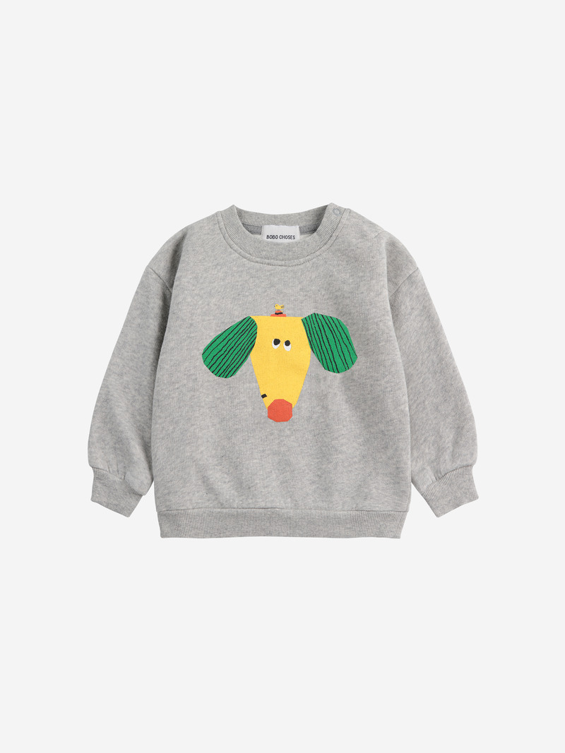 Sweatshirt Happy Dog Bobo Choses face