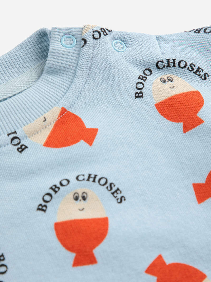 Sweatshirt Morning Egg Bobo Choses bouton