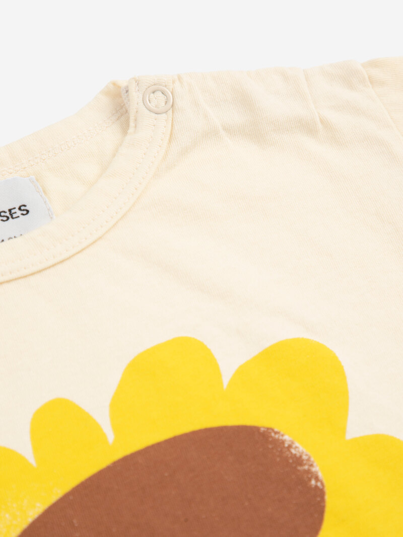 T-shirt manches longues Sunflower Bobo Choses bouton