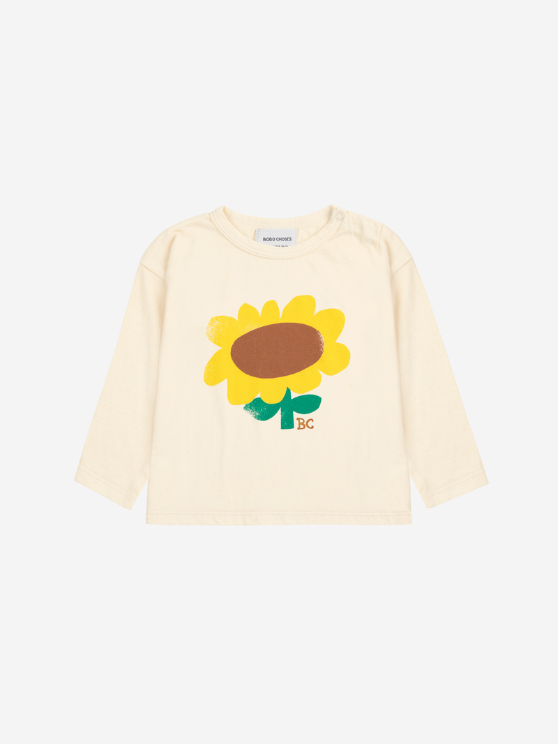 T-shirt manches longues Sunflower Bobo Choses face